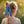 Load image into Gallery viewer, Halo Luxe Avery Ribbed Knit Long Tail Scrunchie - Cobalt