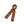 Load image into Gallery viewer, Halo Luxe Mia Corduroy Signature Bow Logo Long Tail Scrunchie - Caramel
