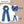 Load image into Gallery viewer, Halo Luxe Avery Ribbed Knit Long Tail Scrunchie - Cobalt