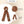 Load image into Gallery viewer, Halo Luxe Mia Corduroy Signature Bow Logo Long Tail Scrunchie - Caramel