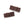 Load image into Gallery viewer, Halo Luxe Amara Deconstructed Woolen Double Clip - Chocolate