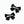 Load image into Gallery viewer, Halo Luxe Ava Scalloped Velvet Double Clip Set - Navy