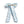Load image into Gallery viewer, Halo Luxe Becca Pearl Bow Clip - Powder Blue