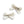 Load image into Gallery viewer, Halo Luxe Dahlia Deconstructed Grosgrain Ribbon Double Clip Set - Ivory