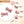 Load image into Gallery viewer, Halo Luxe Dahlia Deconstructed Grosgrain Ribbon Double Clip Set - Mauve