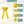 Load image into Gallery viewer, Halo Luxe Dahlia Deconstructed Grosgrain Ribbon Long Tail Clip - Yellow