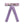 Load image into Gallery viewer, Halo Luxe Poppy Braided Woven Patent Clip - Lavender