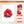 Load image into Gallery viewer, Halo Luxe Signature Terry Logo Scrunchie - Strawberry