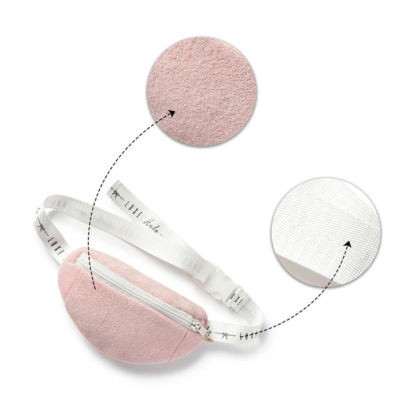 Halo Luxe Terry Belt Bag - rose
