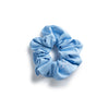 Marshmallow Signature Bow Logo Scrunchie - Powder Blue