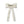 Load image into Gallery viewer, White bow hair clip on a white background