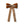 Load image into Gallery viewer, Brown bow hair clip with ruffled edges on a white background