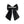 Load image into Gallery viewer, Black bow hair clip with silver barrette on a white background