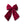Load image into Gallery viewer, Red bow with white polka dots on a white background