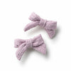 Halo Luxe Clara Tweed Double Clip Set - Lavender