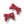 Load image into Gallery viewer, Halo Luxe Clara Tweed Double Clip Set - Red