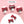 Load image into Gallery viewer, Halo Luxe Clara Tweed Double Clip Set - Red