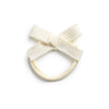Halo Luxe Dahlia Deconstructed Grosgrain Ribbon Baby Band - Ivory