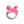 Load image into Gallery viewer, Halo Luxe Dahlia Deconstructed Grosgrain Ribbon Baby Band - Hot Pink