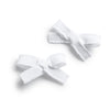 Halo Luxe Dahlia Deconstructed Grosgrain Ribbon Double Clip Set - White