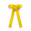 Halo Luxe Dahlia Deconstructed Grosgrain Ribbon Long Tail Clip - Yellow