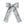 Load image into Gallery viewer, Halo Luxe Estella Tweed Pearl Trimmed Long Tail Clip - Ivory/Black