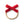 Load image into Gallery viewer, Baby headband featuring a soft red knitted bow attached to a neutral elastic band.