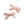 Load image into Gallery viewer, Halo Luxe Avery Ribbed Knit Double Clip Set - Ballet Slipper