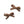 Load image into Gallery viewer, Halo Luxe Avery Ribbed Knit Double Clip Set - Chocolate