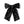 Load image into Gallery viewer, Halo Luxe Dalia Pearl Flower Embellished Satin Long Tail Clip - Black