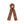 Load image into Gallery viewer, Halo Luxe Mia Corduroy Signature Bow Logo Long Tail Scrunchie - Caramel