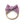 Load image into Gallery viewer, A lavender velvet baby headband with a rosette detail on top.