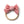 Load image into Gallery viewer, Mauve velvet baby band with elastic base, headband for newborns and toddlers