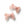 Load image into Gallery viewer, Halo Luxe Rosette Velvet Double Clip Set - Ballet Slipper
