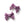 Load image into Gallery viewer, Halo Luxe Rosette Velvet Double Clip Set - Lavender