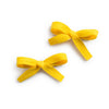 Halo Luxe Hopscotch Twill Double Clip Set - Yellow
