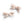 Load image into Gallery viewer, Halo Luxe Hopscotch Twill Double Clip Set - Pale Pink