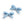 Load image into Gallery viewer, Halo Luxe Hopscotch Twill Double Clip Set - Powder Blue