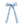 Load image into Gallery viewer, Halo Luxe Hopscotch Twill Long Tail Clip - Powder Blue