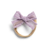 Halo Luxe Mae Lattice Lace Baby Headband - Lavender