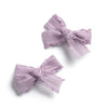 Halo Luxe Mae Lattice Lace Double Clip Set - Lavender
