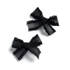 Halo Luxe Mae Lattice Lace Double Clip Set - Black