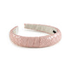 Halo Luxe Poppy Braided Woven Patent Headband - Ballet Slipper