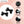 Load image into Gallery viewer, Halo Luxe Rosa Vintage Satin Double Bow Clips - Black
