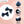 Load image into Gallery viewer, Halo Luxe Rosa Vintage Satin Double Bow Clips - Navy