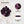 Load image into Gallery viewer, Halo Luxe Rosa Vintage Satin Scrunchie - Plum