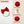 Load image into Gallery viewer, Halo Luxe Rosette Velvet Baby Band - Red
