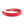 Load image into Gallery viewer, A strawberry colored Halo Luxe Terry cloth Headband for girls with the brand's embroidery on the front.