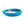 Load image into Gallery viewer, A teal colored Halo Luxe Terry cloth Headband for girls with the brand's embroidery on the front.