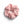 Load image into Gallery viewer, A pink Halo Luxe Terry cloth scrunchie on a white background.
